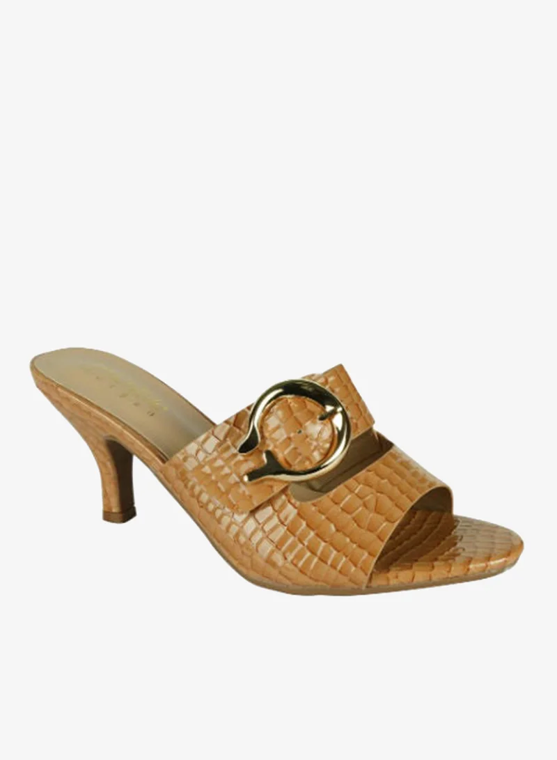 Michelle Morgan Michelle Morgan Ladies Kitten Heel 213RC002 Brown