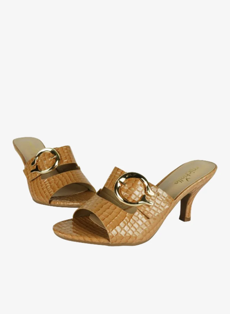 Michelle Morgan Michelle Morgan Ladies Kitten Heel 213RC002 Brown