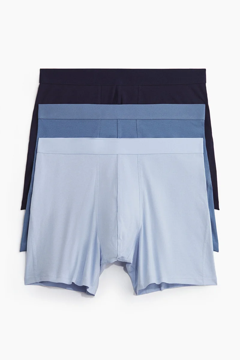 اتش اند ام سروال ترانك بتقنية إكسترا لايف وطول متوسط - عبوة من 3 قطع