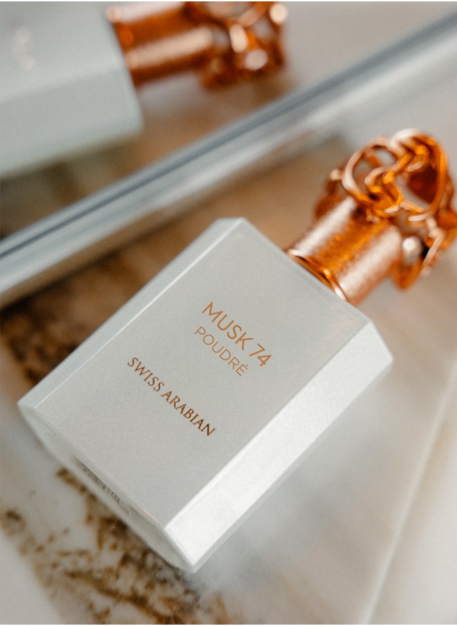 SWISS ARABIAN Musk 74 Poudre - Unisex Eau De Parfum 50ml  - Image 4