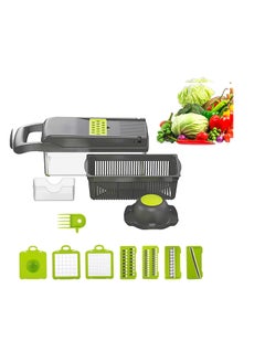 DIGI CORE Vegetable Chopper 16 In 1 Multifunctional Vegetable Slicer Onion Mincer Chopper Vegetable Cutter Dicer Salad Potato Carrot Garlic Egg Separator Slicer  - Image 1