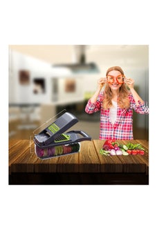 DIGI CORE Vegetable Chopper 16 In 1 Multifunctional Vegetable Slicer Onion Mincer Chopper Vegetable Cutter Dicer Salad Potato Carrot Garlic Egg Separator Slicer  - Image 4