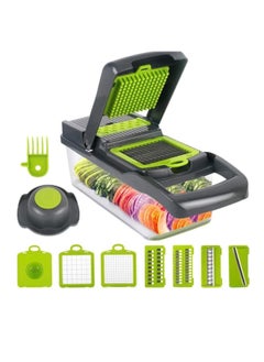 DIGI CORE Vegetable Chopper 16 In 1 Multifunctional Vegetable Slicer Onion Mincer Chopper Vegetable Cutter Dicer Salad Potato Carrot Garlic Egg Separator Slicer  - Image 3