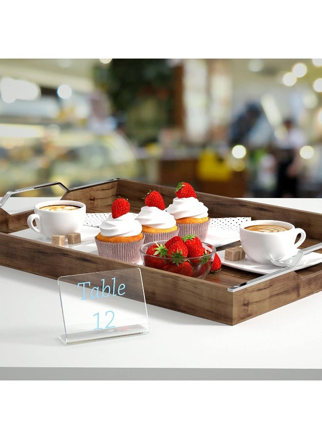 TPGP 20 Pack Acrylic Mini Chalkboard Sign for Food, Clear Mini Tabletop Chalkboard Signs, Small Buffet Chalkboards Signs for Bakery, Birthday Parties, Message Board Signs, Buffet, Weddings and Retail  - Image 5