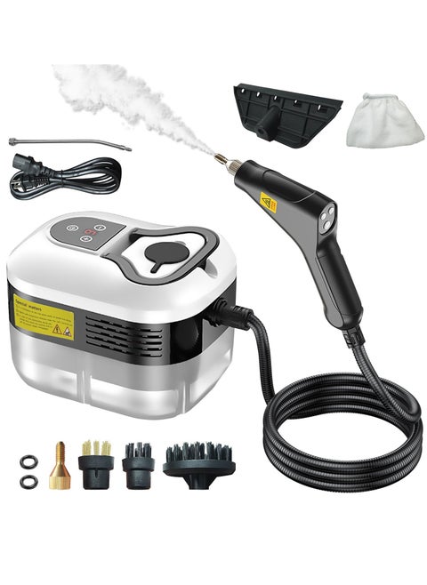 Handheld Steam Cleaner High Pressure Steamer Portable Steam Cleaning Machine for Home Use With 3 Brushes