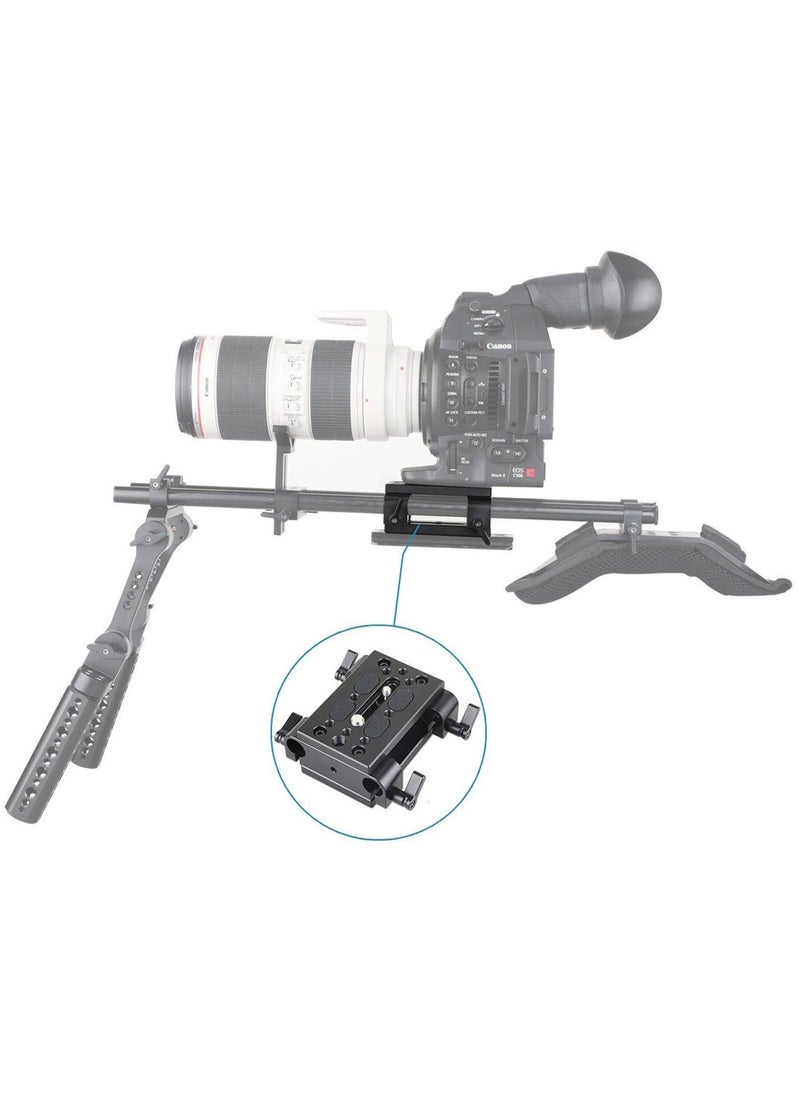 SMALLRIG - SmallRig Tripod Mounting Kit W/15mm Rail Block 1798 - Image 1