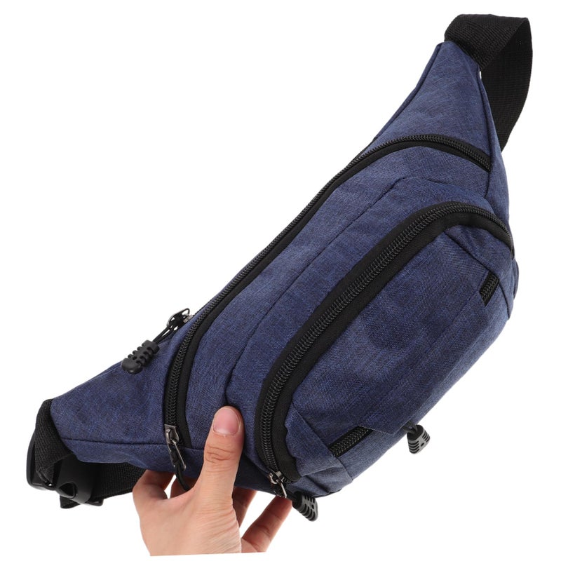 Yardwe Large Capacity Men Waist Bag Adjustable Strap Multi Pocket Outdoor Sports - Image 5