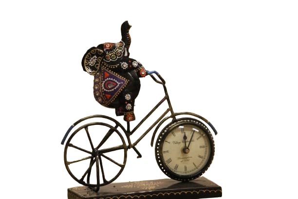 Kreative House Retro Iron Bike Rider Metal Bicycle Table Houseware Art Craft Office Decor Home  - Image 1