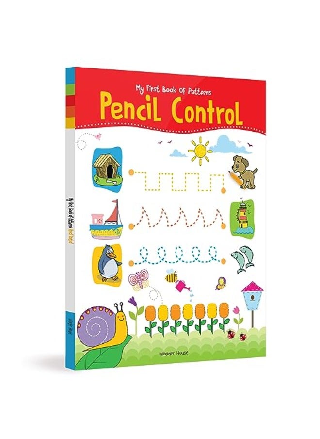 Wonder House Books - كتابي الأول عن الأنماط: كتاب تدريبي على التحكم بالقلم الرصاص للأطفال (كتابة الأنماط) - Image 1