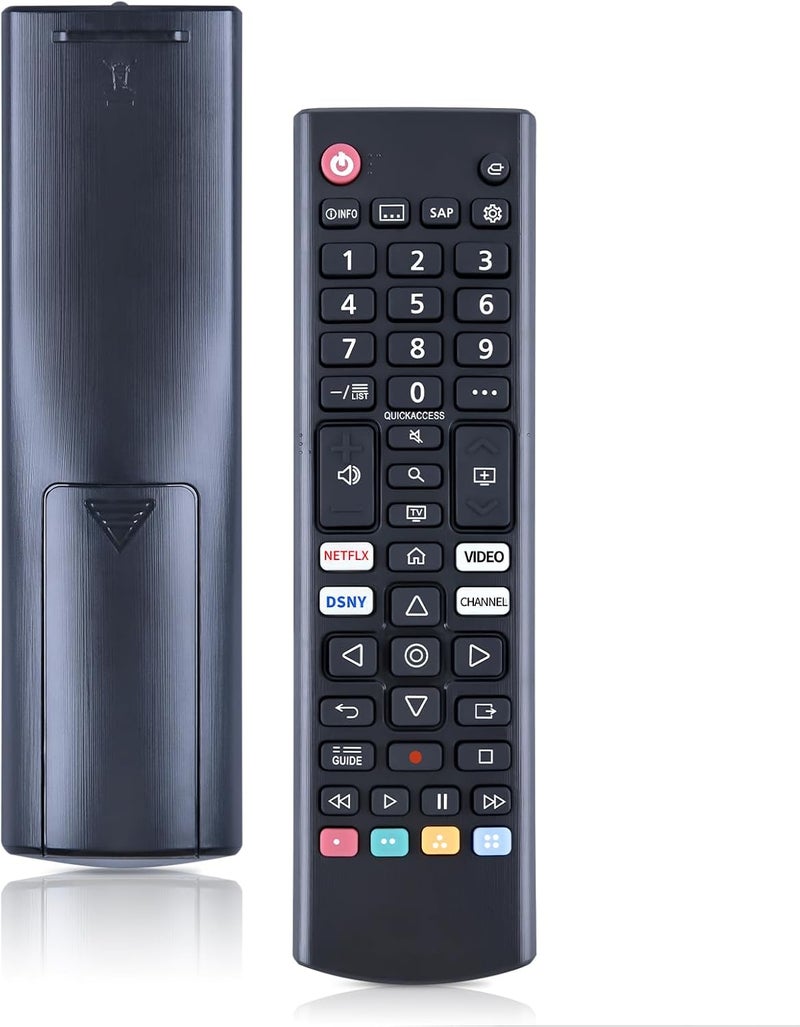 WDZP Universal Remote Control Compatible with All LG LED OLED NanoCell QNED LCD WebOS 4K 8K UHD HDTV HDR Smart TVs with Netflix Prime Video Disney+ LG Channels App Keys (AKB76037601) - Image 1
