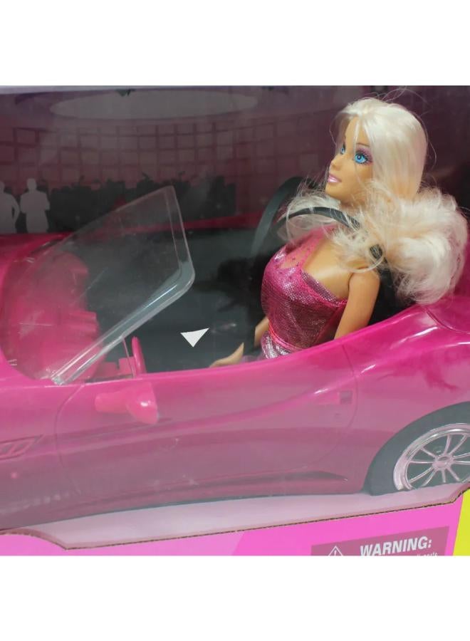 Defa Misil Doll with Convertible Car - Image 3