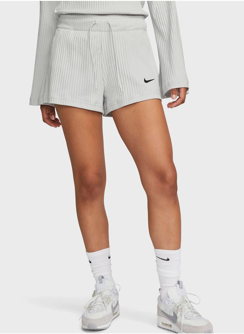 Nike - Nsw Ribbed Shorts - Image 1