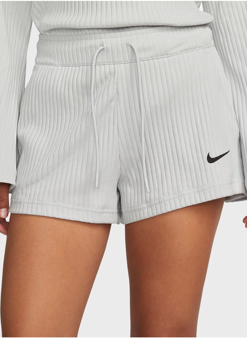 Nike - Nsw Ribbed Shorts - Image 1