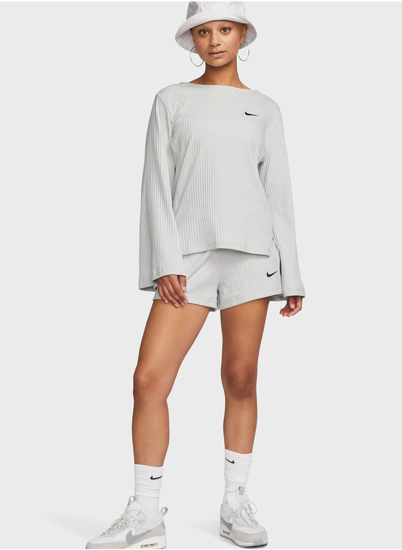 Nike - Nsw Ribbed Shorts - Image 1