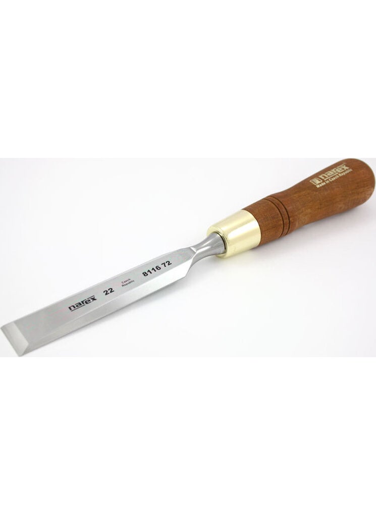 NAREX - 811672 Premium Polished Carpenter's Flat Chisel 22 Mm - Image 1