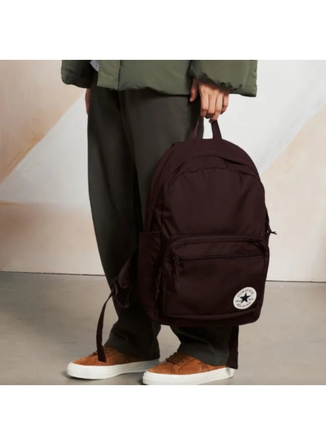 Converse GO 2 zipper backpack backpack for men and women with the same paragraph - Image 5