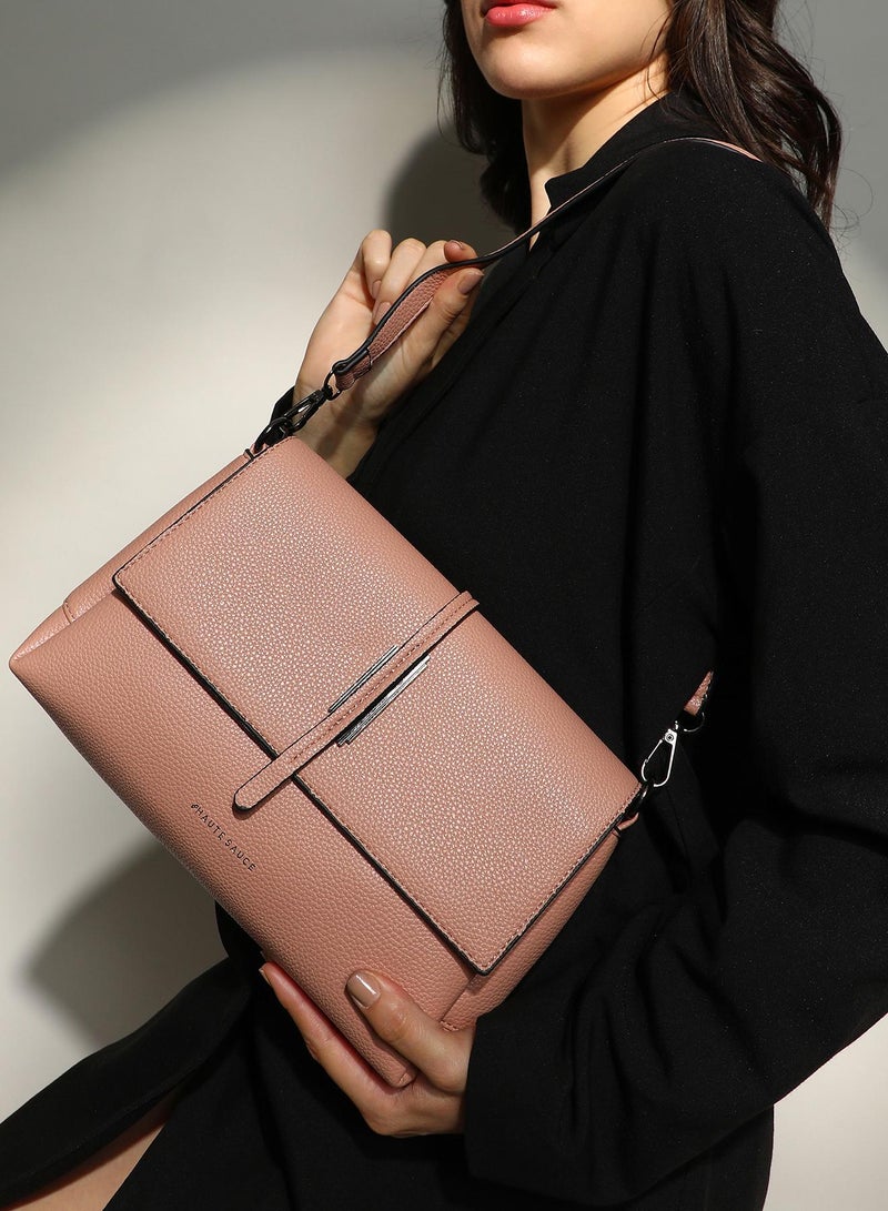 Haute Sauce Women's The Dash Shoulder Bag - Nude Pink - Image 3