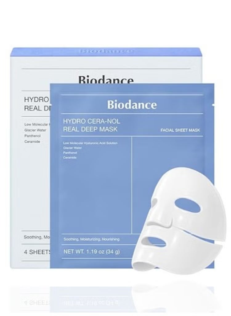 BIODAL BIODANCE Severely Dry, Damaged & Dehydrated Skin Treatment – Biodance Hydro Cera-nol Real Deep Mask for Barrier Repair, Intense Hydration & Soothing Relief - Image 1