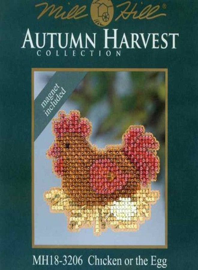 Mill Hill Chicken or The Egg - Mill Hill Beaded Cross Stitch Kit MH183206 - Image 2
