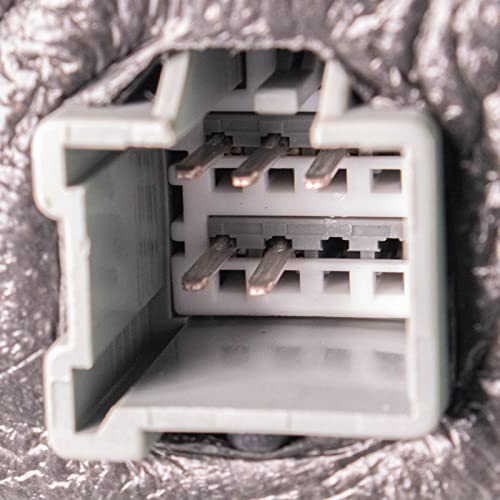 TRQ 2 Piece Driver and Passenger Side Mirror Assembly Set Electric Adjustment Heated No Memory Black Compatible with 2006-2009 Ford Fusion Mercury Milan FO1320326 FO1321326 - Image 3