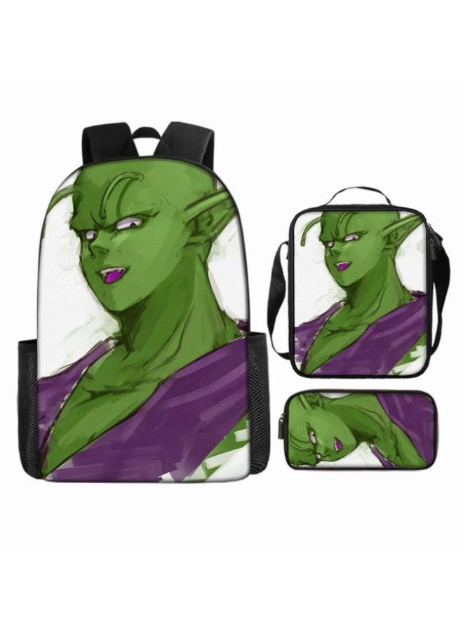 عام حقيبة ظهر مطبوعة عالمية مشتركة - مجموعة حقائب ظهر من ثلاث قطع (متوفرة للطلاب والأطفال والأصدقاء في النزهايات وتسلق الجبال وما إلى ذلك) - 29 - Image 2