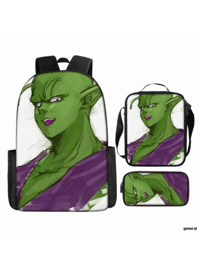 عام حقيبة ظهر مطبوعة عالمية مشتركة - مجموعة حقائب ظهر من ثلاث قطع (متوفرة للطلاب والأطفال والأصدقاء في النزهايات وتسلق الجبال وما إلى ذلك) - 29 - Image 1