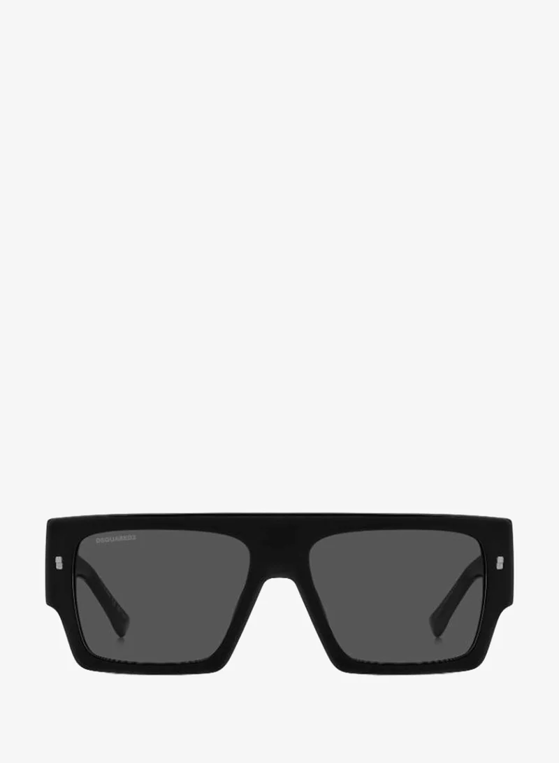 Dsquared2  Rectangular Flat Top Sunglasses Frames for Men | Best Price UAE