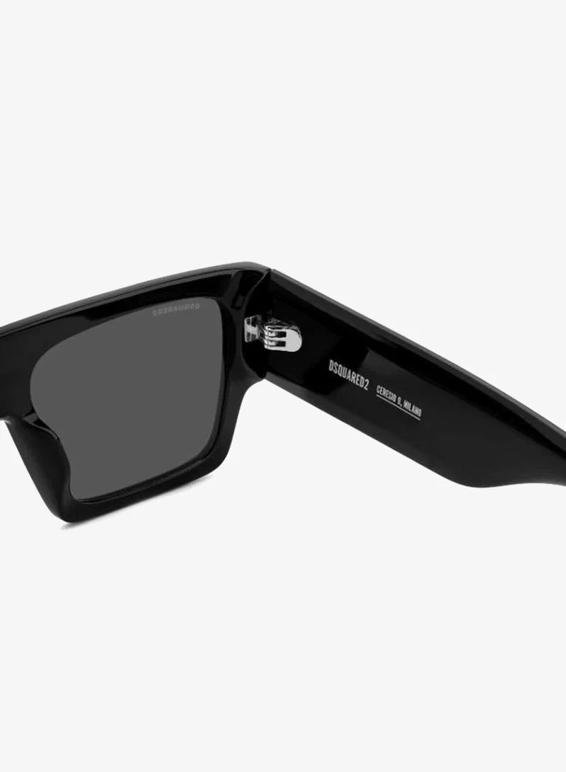 Dsquared2  Rectangular Flat Top Sunglasses Frames for Men | Best Price UAE