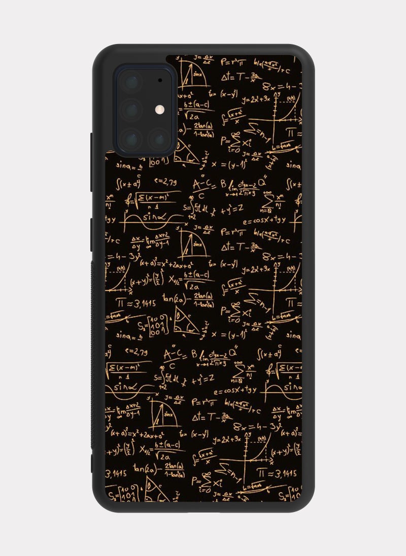 PXLAAT Samsung Galaxy A51 case cover Math Equations - Image 1