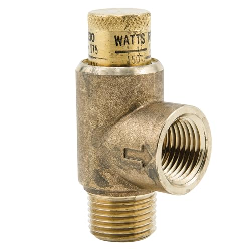 Watts 0371271 530C 1/2" Poppet Style Adjustable Relief Valve - Image 1