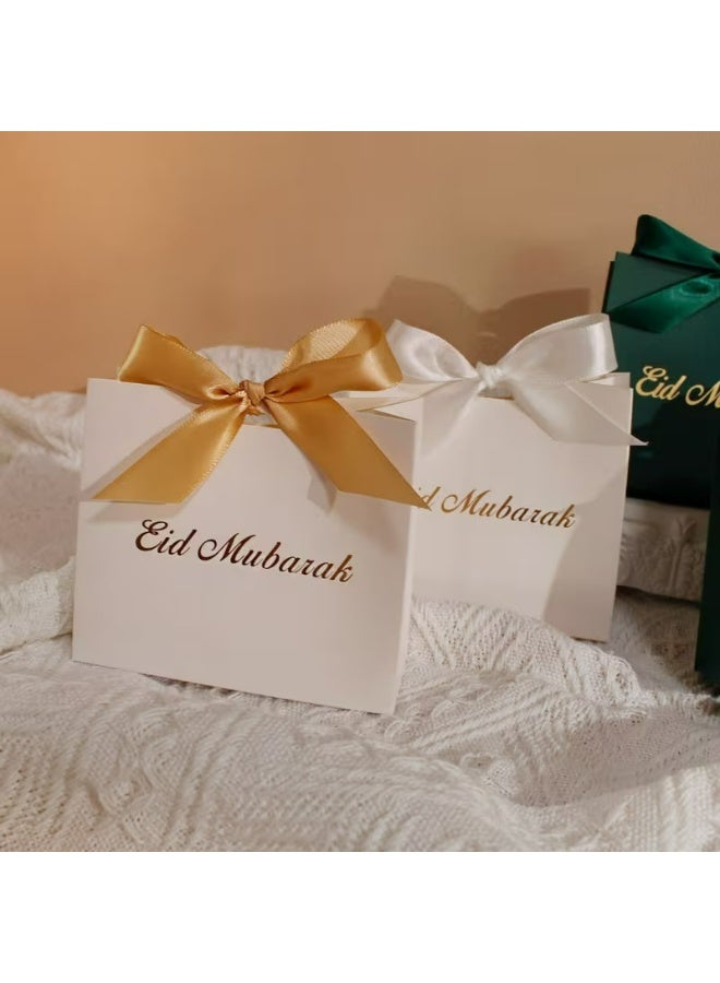 Kandid حقيبة هدايا رمضان والعيد 5 قطع صناديق هدايا [أبيض نقي] - Image 5