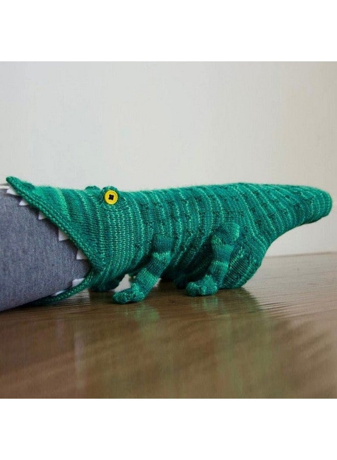 Honganda Funny Animal Socks for Women - Novelty Alligator & Shark 3D Knit Socks (US, Alpha, One Size, Regular, Christmas) - Image 3
