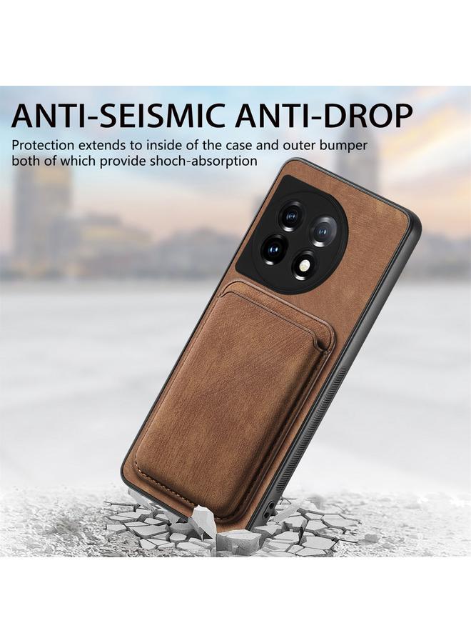 S-TOP Case For OnePlus Nord CE3 Lite Retro Leather Card Bag Magnetic Phone Case - Image 5