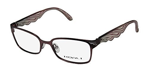 Koali By Morel 6941k Womens/Ladies Designer Full-rim Sophisticated In Style Eyeglasses/Spectacles (49-17-135, Plum/Rose) - Image 1