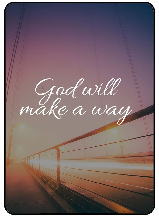 EYE CATCH Protective Case Cover For Samsung Galaxy Tab S5E 10.5 Inch God Will Make a Way - Image 1