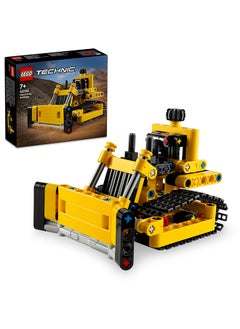 LEGO 42163 Technic Heavy-Duty Bulldozer Set, Kids’ Construction Toy, Vehicle Gift for Boys and Girls Aged 7 and Over  - Image 1