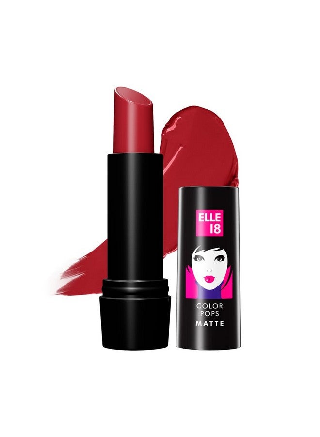 Elle 18 Color Pop Matte Lip Color|| R34|| Selfie Red|| 4.3 G - Image 1
