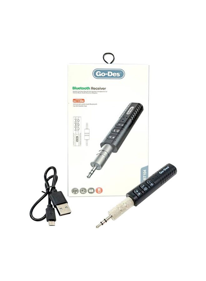 Go-Des Standard Bluetooth Wireless Receiver with 3.5mm Output