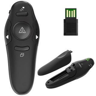 Presentation Clicker for PowerPoint Presentation Remote, RF 2.4GHz Wireless Presenter Remote USB Google Slide Advancer PPT PowerPoint Clicker for Mac, Keynote, Computer, Laptop (Black) - pzsku/ZAAF99FAC471686257B82Z/45/1749373238/2048ae98-9900-4fe5-a7e3-80c3ab45dc10