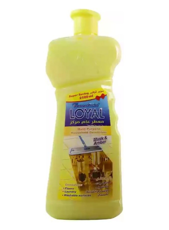 Loyal Concentrated Musk And Amber Fragranced Multi-Purpose Household Deodorizer- 2100ml - Image 1