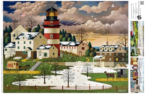 Buffalo Games - Charles Wysocki - Twilight Sentinel - 1000 Piece Jigsaw Puzzle for Adults -Challenging Puzzle Perfect for Game Nights - Finished Size is 26.75 x 19.75 - Image 5