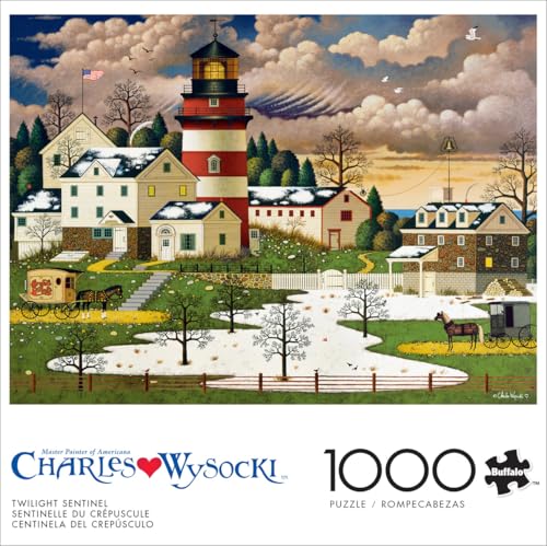 Buffalo Games - Charles Wysocki - Twilight Sentinel - 1000 Piece Jigsaw Puzzle for Adults -Challenging Puzzle Perfect for Game Nights - Finished Size is 26.75 x 19.75 - Image 2