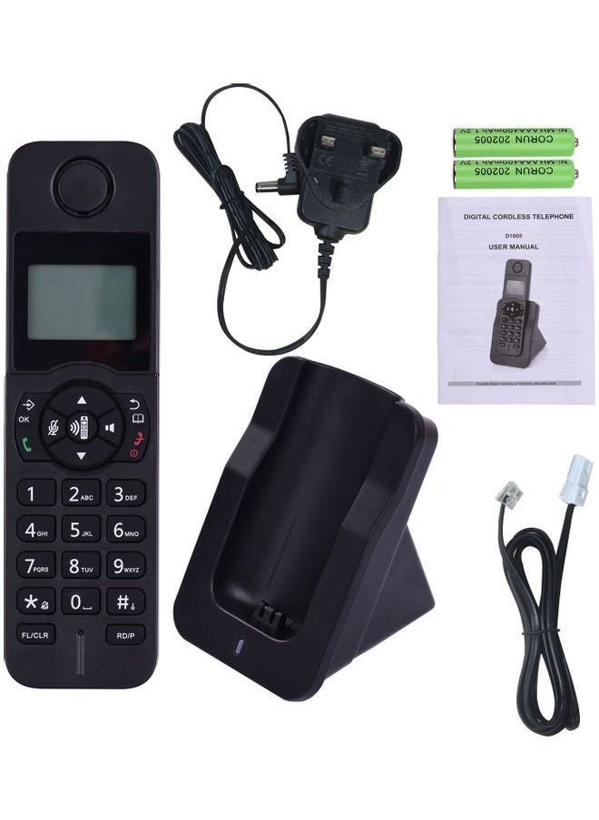 Generic Expandable Cordless Phone Black  - Image 3