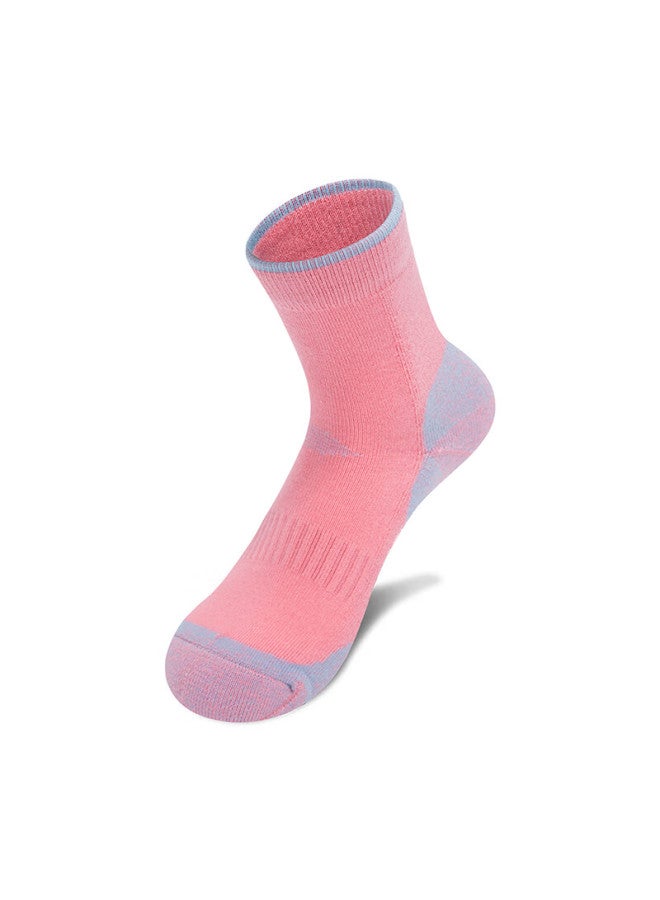 Tfo Merino Wool Socks, Breathable Outdoor Sports Running Socks, Hiking And Mountaineering Socks 2902413, Women's Pink - Image 1