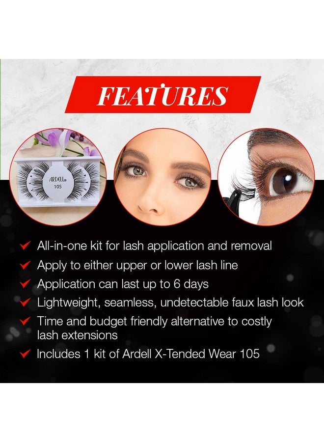 Ardell Individual Lashes X-tended Wear-105 - Image 4