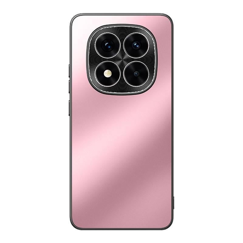 غطاء واقي لـ Redmi Note 14 مع مقاوم للصدمات والحماية من السقوط مع مقاوم للصدمات مع تغطية كاملة باللون Plum باللون الأحمر - Image 3