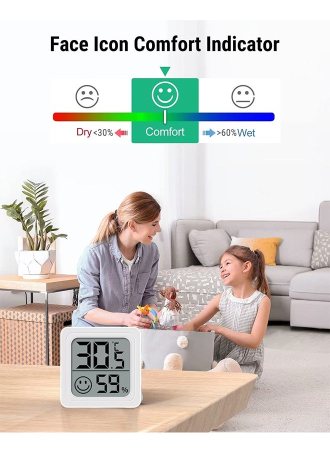 Generic Mini - Digital Hygrometer Indoor Thermometer, Temperature and humidity monitoring, High precision display of temperature and humidity  - Image 5
