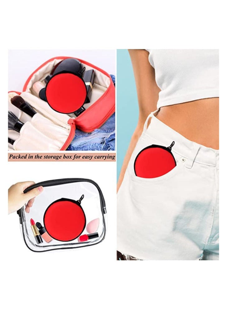 Glamroot Women's Reusable Adhesive Stick on Bra Pad Petals Nipple Cover/Stickers/Pasties With Box -3 Pairs - Image 2