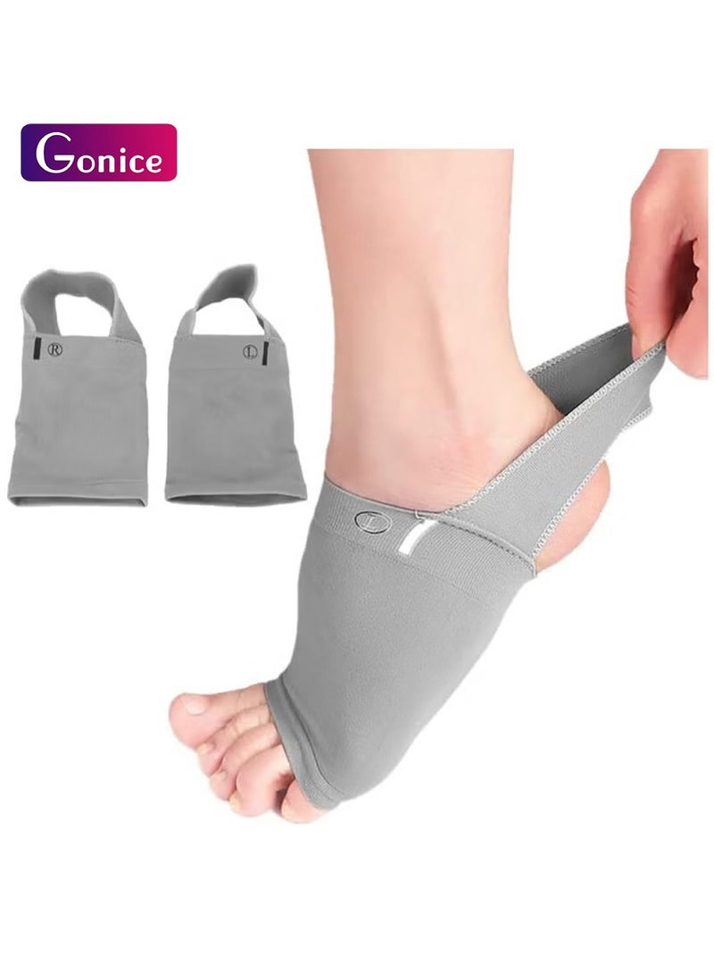 جونيس أكمام دعم القوس القدمين المهنية: أكمام ضغط مخصصة لدعم القوس القدمين ومكافحة التهاب الوتر البلاطي وتوفير الدعم للقدمين المسطحة. مناسبة للرجال والنساء - Image 1