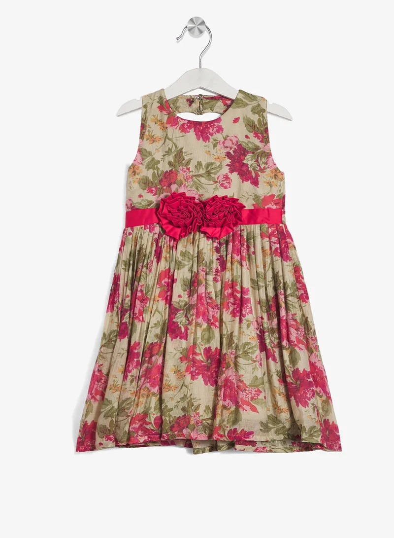 Little Golden Apple Little Floral Print Dress